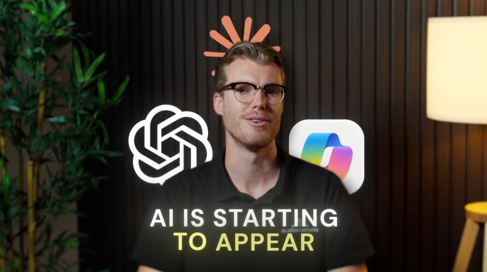 AI Advancements consultant with ChatGPT and Claude AI icons showing how AI is starting to appear in everyday business